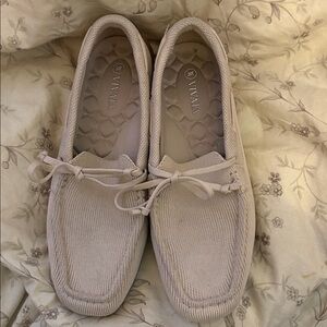 Vivaia Jackie Square-Toe Loafers